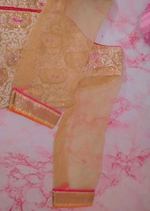 golden festive kurti