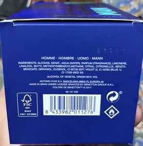 Benetton Man Perfume original