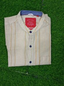 John Players Striped Casual Shirt