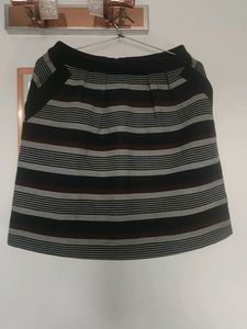 Striped Mini Skirt