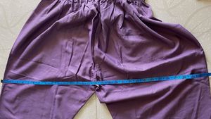 New 5xl Elegant Lavender Kurta Set with Dupatta