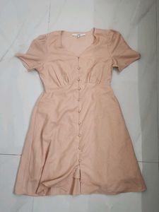 Chic Button-Down Mini Dress