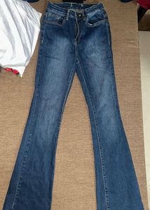 Bootcut Navy Blue Jeans