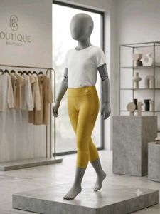 Comfortable Yellow Capris