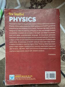 New Simplified Physics Class XI Book