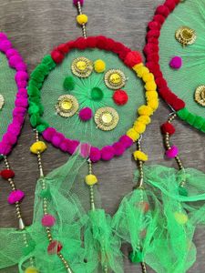Boho Dreamcatcher Wall Hanging and mehendi letters