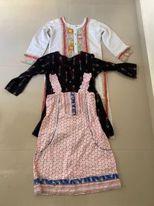 Bundle of 3 Indian Kurtas