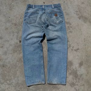 authentic carhatt Blue Denim Jeans