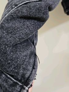 Black Denim Jacket (fleece lining)