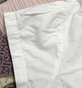Office or casual wear white shirt