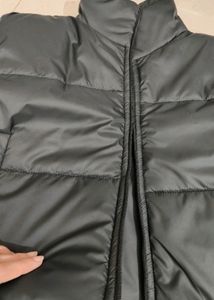 Black Puffer Vest Jacket
