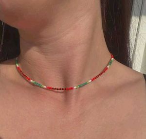 Beaded Choker Necklace