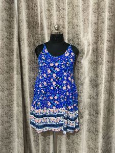 Boho Floral Print Sundress