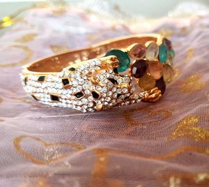 Statement Leopard Bracelet