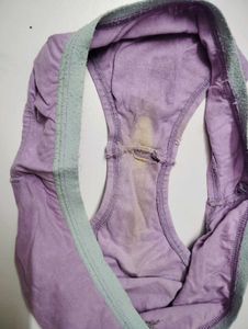 Cute Purple Thong - Size M