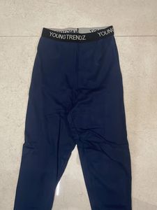 Young Trendz Navy Warm Leggings