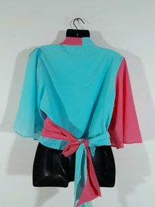 Pink &amp; Blue Co-Ords Set For Women's