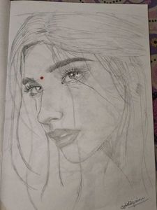 Handmade Pencil Sketch Portrait