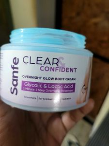 Sanfe Clear & Confident Body Cream
