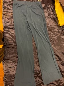 Cobalt Blue Flared Bell Bottom Pants