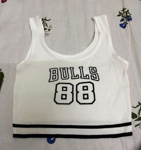 Bulls 88 Crop Top