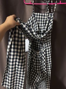 Gingham Check Jumpsuit32-34