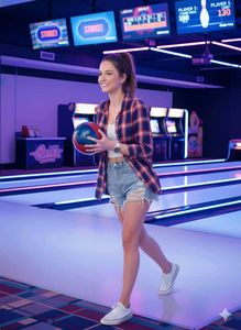 BARE DENIM Plaid Rayon Shirt