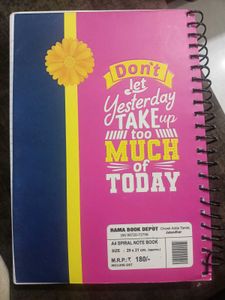 Cute Butterfly Spiral Notebook