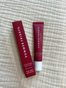 Summer Fridays Lip Butter Balm Cherry