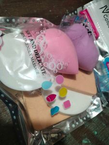 Soft Powder Puff Sponge Set