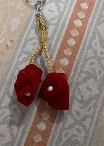 velvet hand made keychain 5 combo
