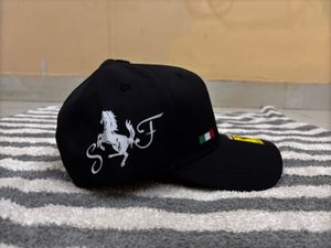 Ferrari Vintage Premium Unisex BB Black Cap