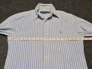 Ralph Lauren Slim Fit Stretch Oxford Striped Shirt