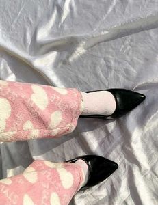 baby pink socks