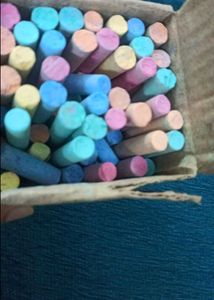 Colorful Chalk Sticks