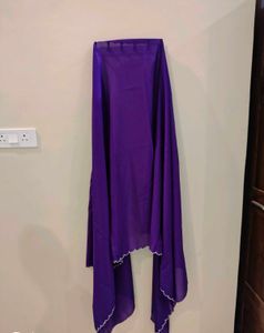 Anayna Purple Short Kurti Set with Skirt &amp; Dupatta