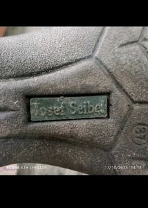 Josef Seibel Red Leather Ankle Boots