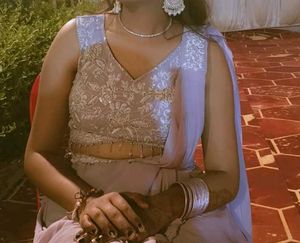Elegant Lavender Lehenga saree..FLASH SALE 💥Cute