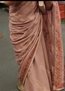 Saree Mauve Color