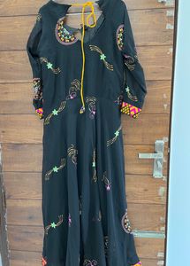 Ethnic Floor Length Gown Unused