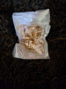 Chunky Gold Ring Set