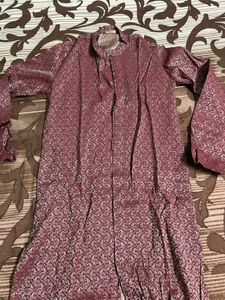 Elegant Embroidered Kurta 3pc set