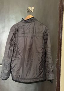 Men's Grey Padded Jacket