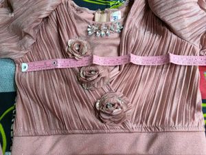 Girls' Party Wear Set - Worn Only Once
