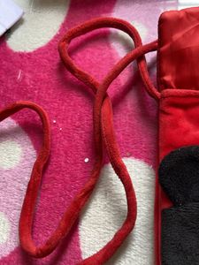 Small Red Sling Pouch BAG