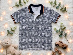 Stylish Boys Polo Shirt &amp; Jeans Outfit