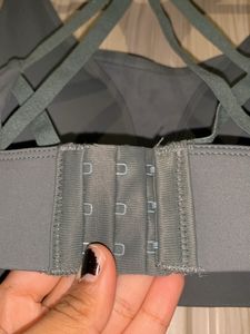Fitkin Sports Bra Padded Sea Green Size M/ 32B