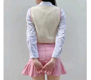 Argyle Knit Sweater Vest