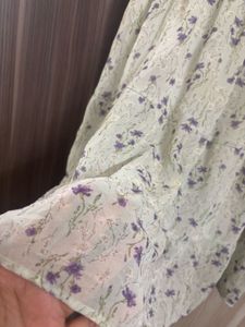 Light Floral Mini Dress