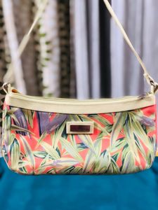 ☀️🌈 Tropical Print Stylish Mini Hand Bag 🌈